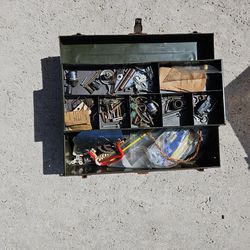 Old Metal Tool Box