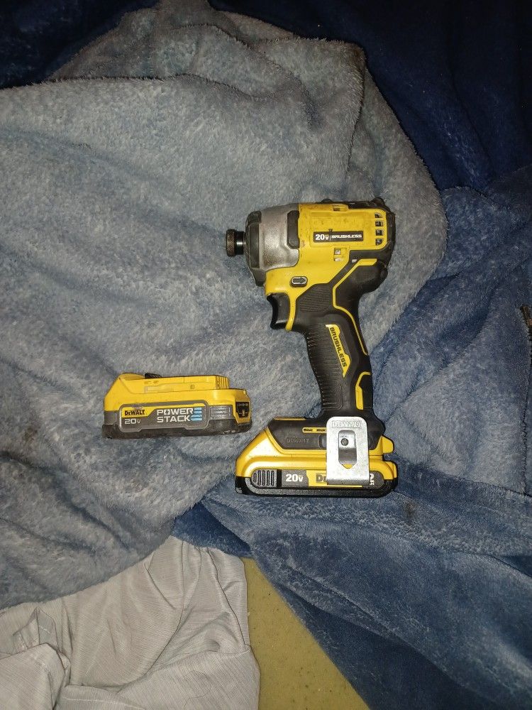 Dewalt 20v Atomic Compact Series Brushless Impact