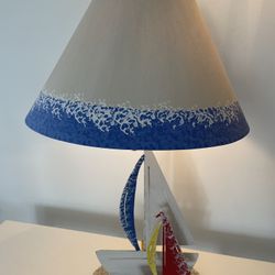 Table Lamp With Sailboat