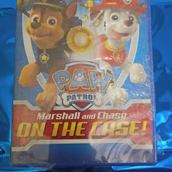 Paw Patrol Marshall And Chase On The Case + Dino Rescue Double Pk DVDs