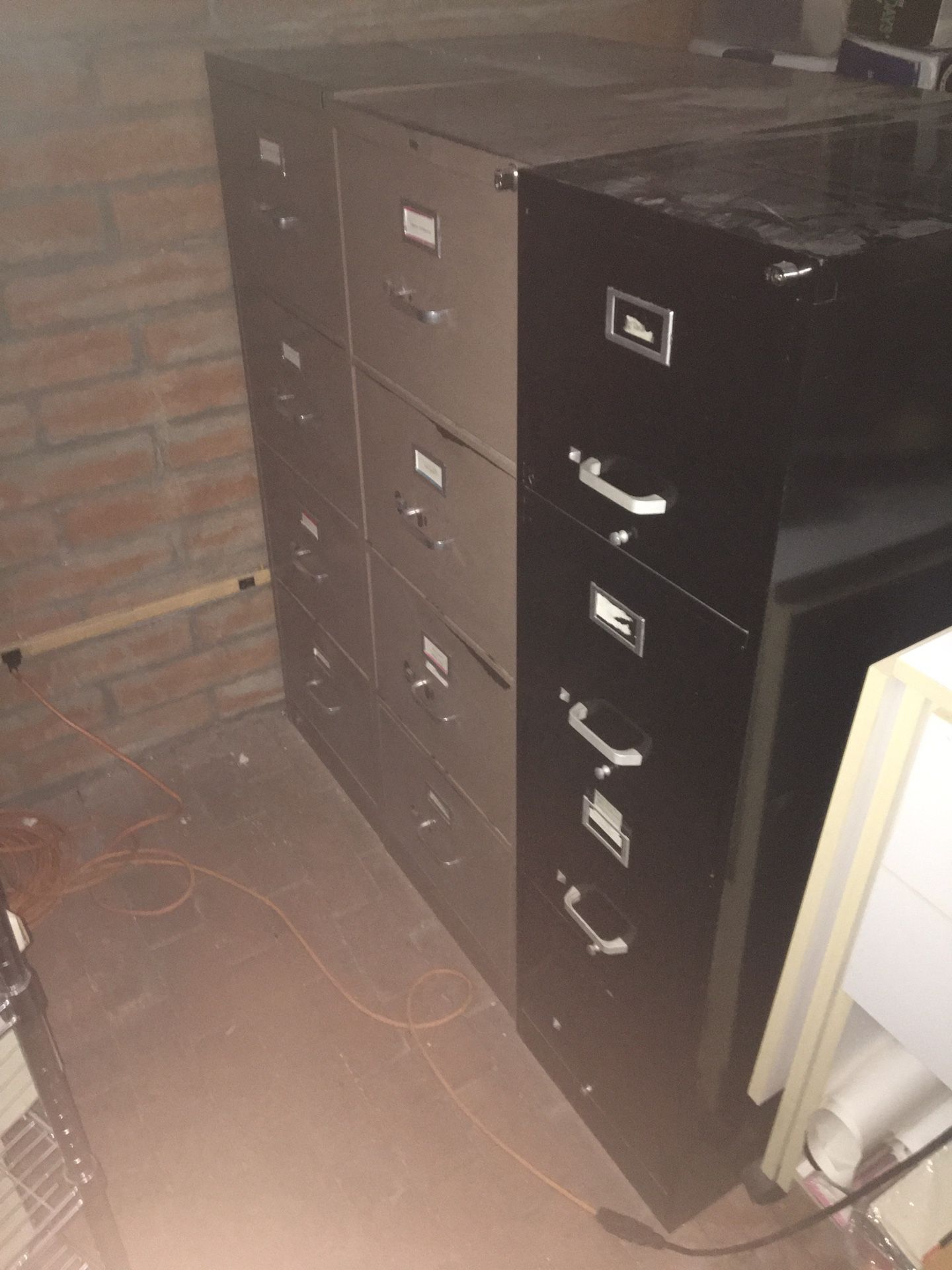 3 Filing Cabinets 