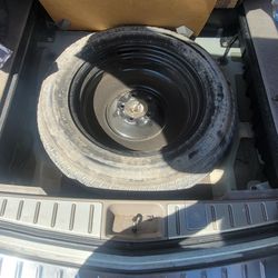 Spare tire and Jack tools