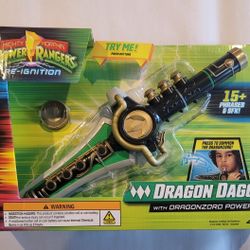 Mighty Morphin Power Rangers Re-Ignition Dragon Dagger FREE SHIPPING 