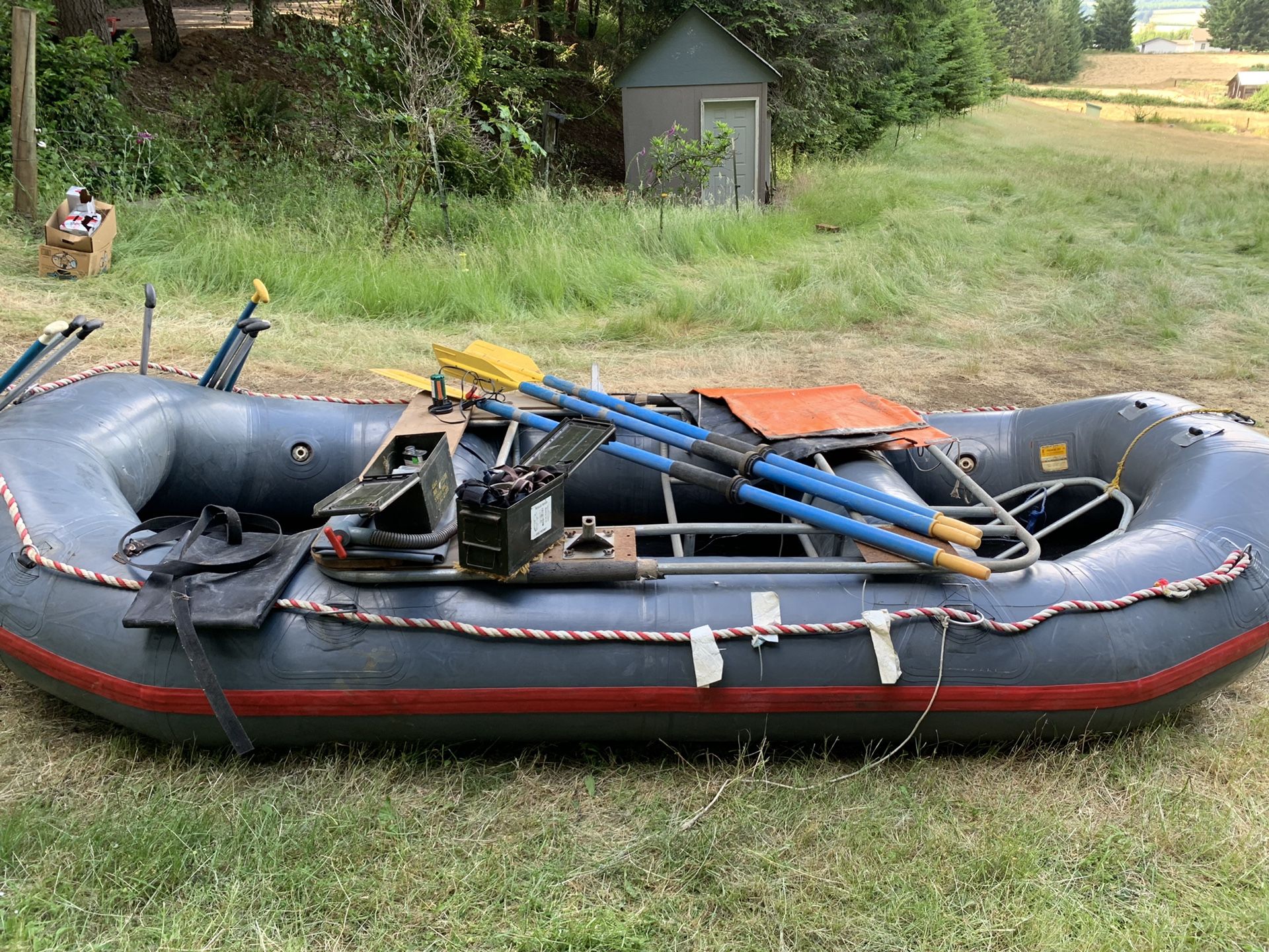 CAmpways miwok river raft 8 person for Sale in Banks, OR OfferUp