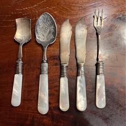 Antique Victorian Cutlery Set
