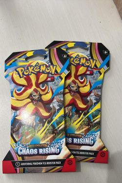 Pokemon Chaos Rising single pack $10 each