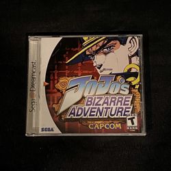 Jojos Bizarre Adventure - Sega Dreamcast w/ Registration Card