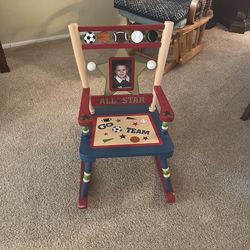 Kids Sports Rocking Chair