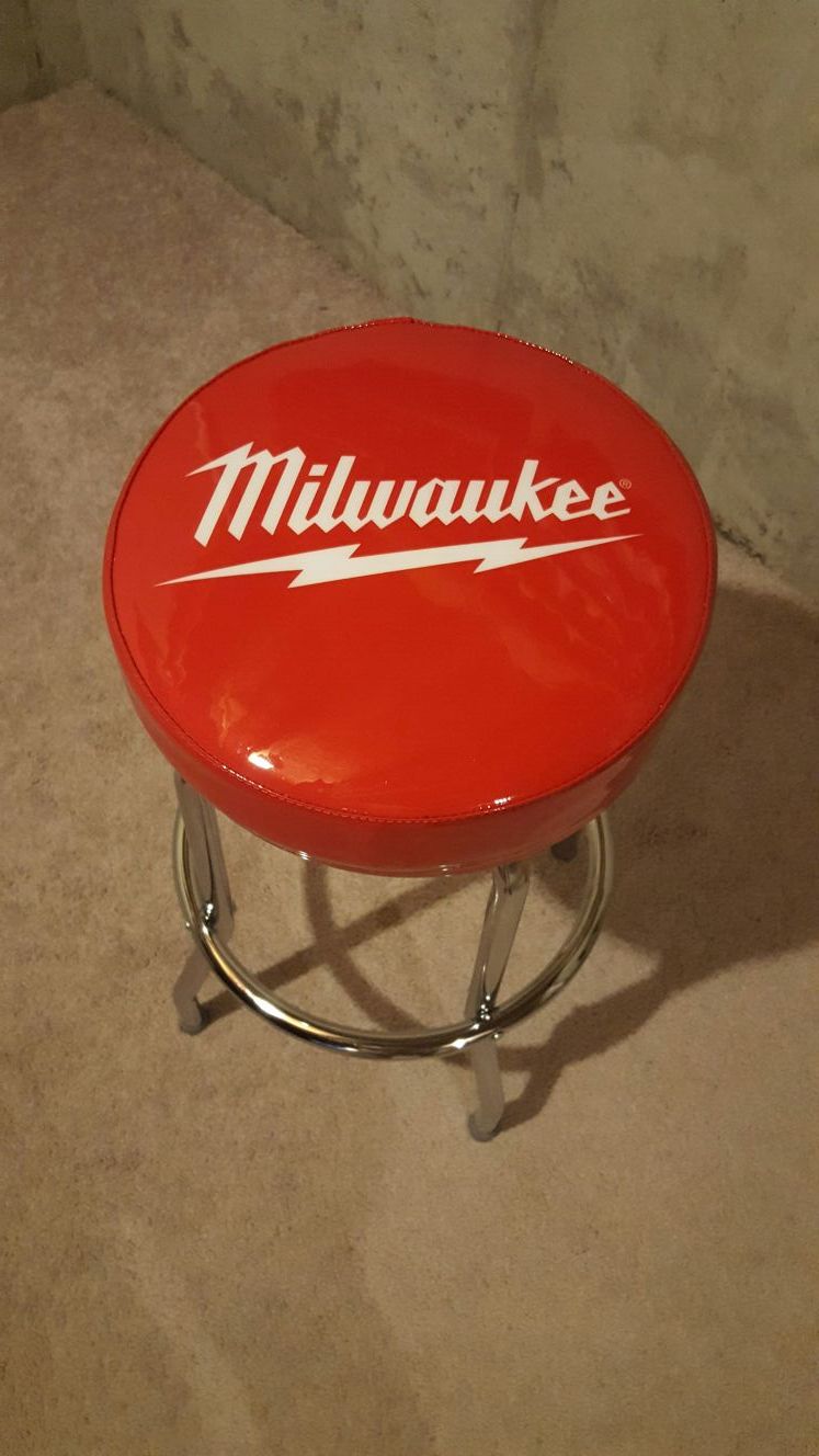 Milwaukee tools bar stool