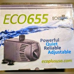 ECO 655  ADJUSTABLE WATER PUMP