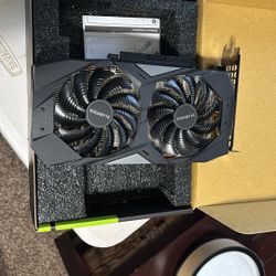 Used Gygabyte GeForce GTX 1660 TI OC 6G GDDR6 Video Card (GV-N166TOC-6GD)