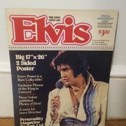 Elvis Presley 1987 Anniversary Booklet - Poster