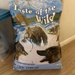 New Unopened 28lb Taste Of the Wild Dog Food Pacific Stream 