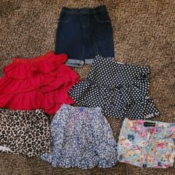 Girl Shorts and Skirt 