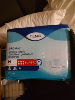 TENA ProSkin Unisex Briefs Medium Super 52-Pack