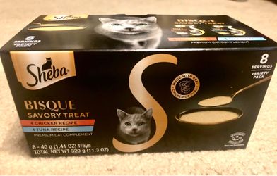 Sheba Bisque Savory Treat (For Cats)