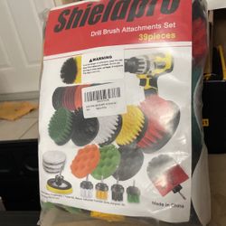 Drill Brush Attachments Set