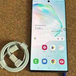 Samsung Note 10 256gb. Like New And Unlocked!