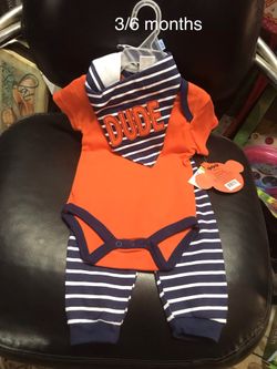 Brand new 3/6 months boys outfit
