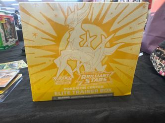 Brilliant stars sword, and Shield Pokémon Center, ETB