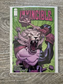 INVINCIBLE UNIVERSE #115 1ST BATTLE BEAST COVER APPEARANCE