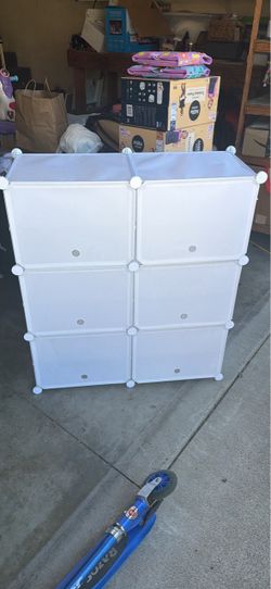 6-Cube Modular Storage Organizer