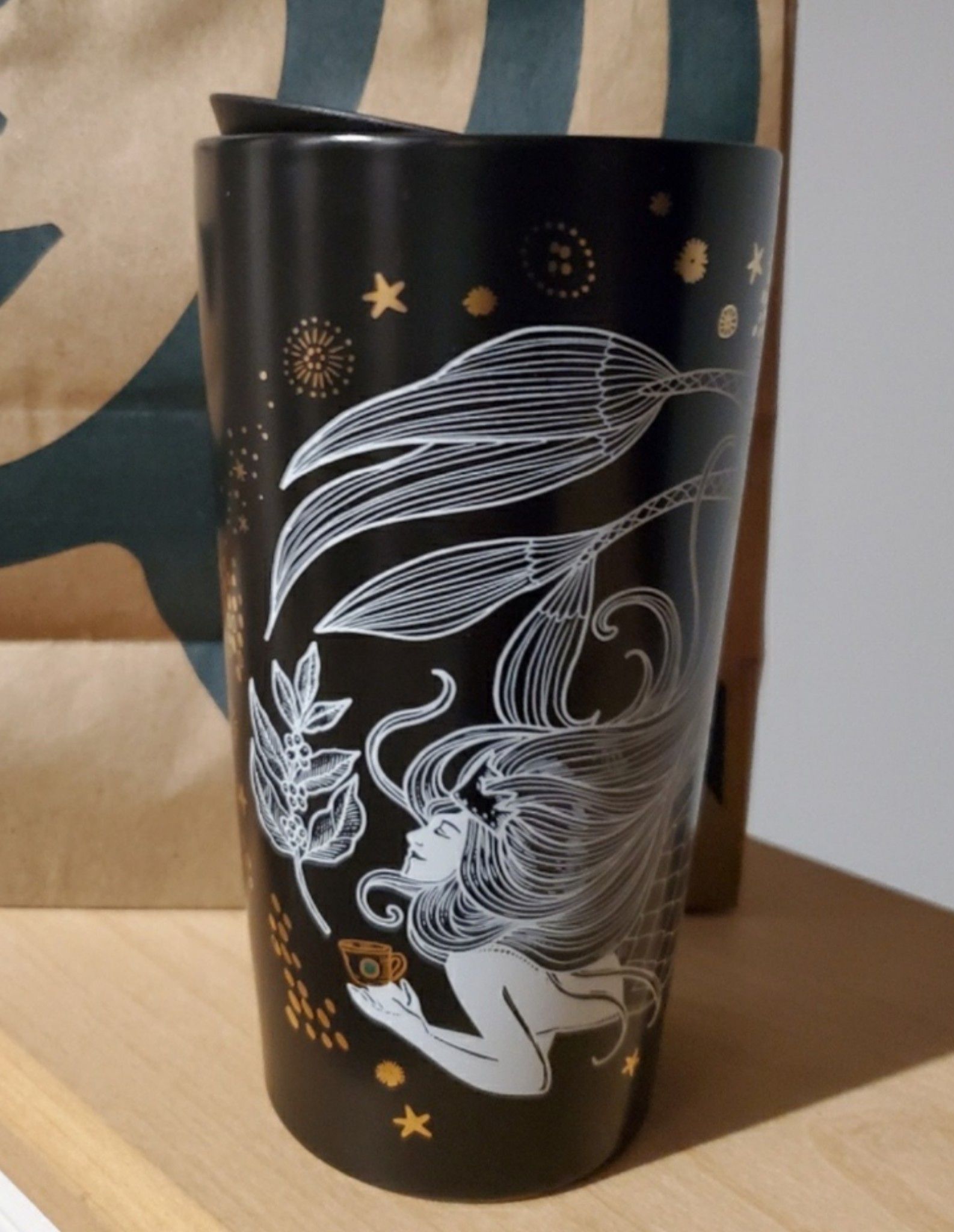 New Starbucks mermaid travel mug