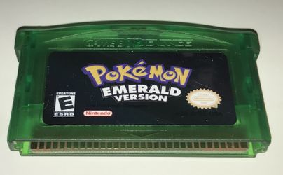 Pokemon Emerald Version GBA Great Condition Fast Shipping