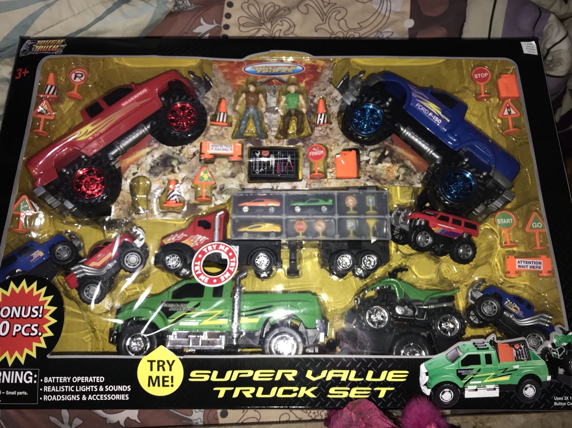 Bones 40 PCs truck st only $25
