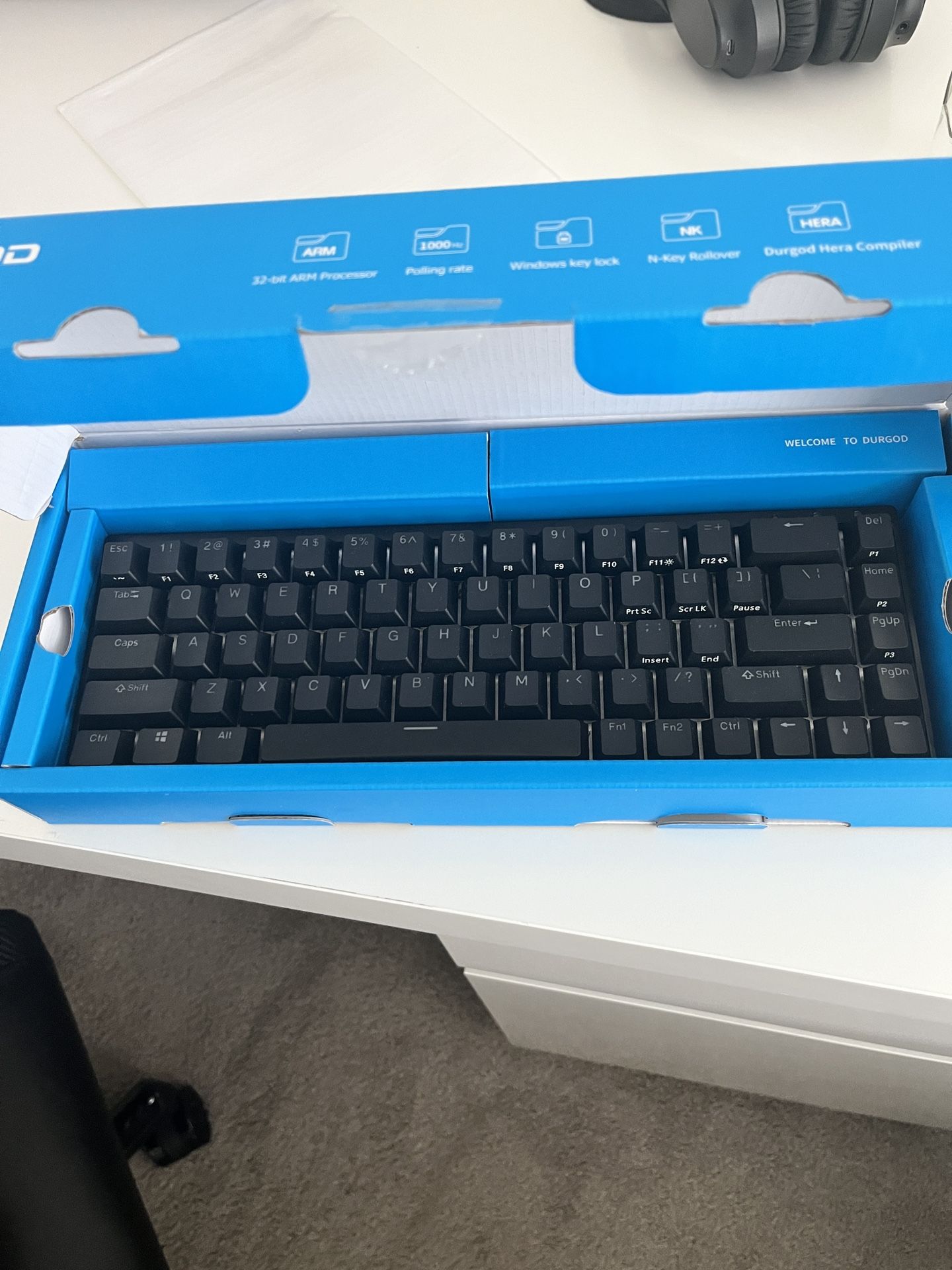 DURGOD Hades 68 RGB Mechanical Gaming Keyboard