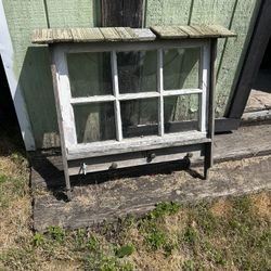 Handmade garden window in good condition, all the glass pains are intact  $30, cash or Venmo, meet in person somewhere convenient. Thank you for looki