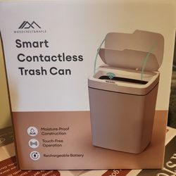Smart contactless trash can new in box