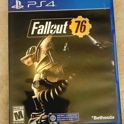 Fallout 76 PS4 PS5 - Action Role Playing RPG 