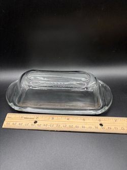 Glass Butter Case