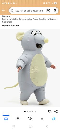 Inflatable Mouse Halloween Costume