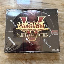 YUGIOH RARITY COLLECTION 5 BOOSTER BOX 1ST EDITION SEALED