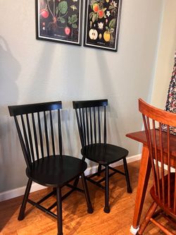Spindle Back Dining Chairs