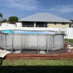16x10’ Pool And All Supplies 