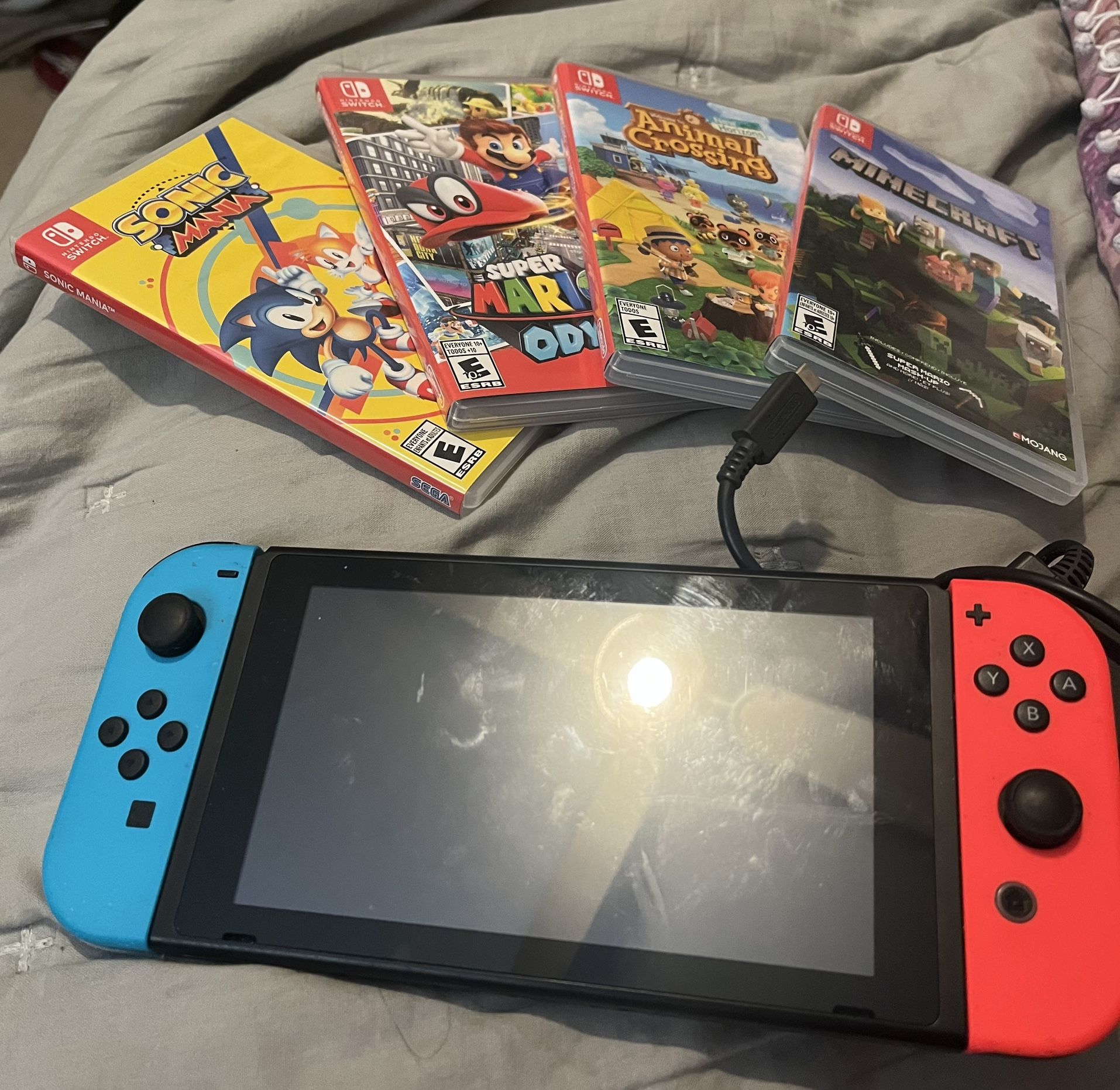 Nintendo Switch + Games