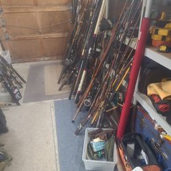 Fishing Rods And Reels 