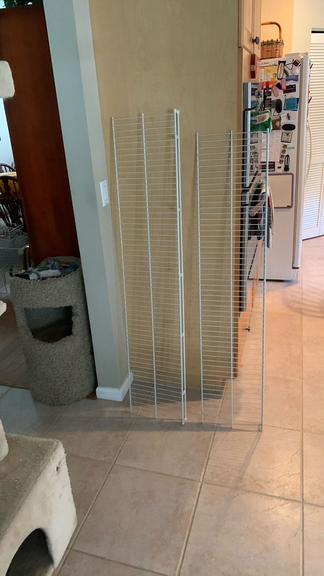 Plastic Coated Metal Shelving With Hardware 