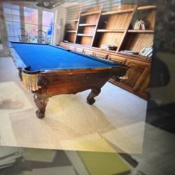 Free 8ft pool table  (Slate)