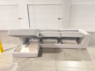JÄTTEBO 4-seat modular sofa w chaise Like New