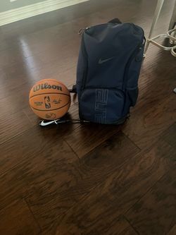 Wilson NBA Basketball Bundle & Nike Elite backpack