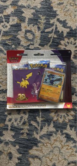 Pokémon 30th Celebration Tech Sticker Collection (Lucario) – Sealed