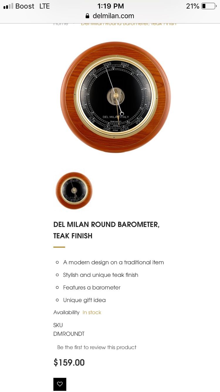 Del Milan Italy Barometer