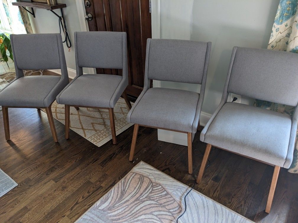 4 Gray Dining Chairs (Target)