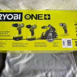 Ryobi Drill Set