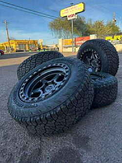 17x9 Rims and Tires 245/65/17