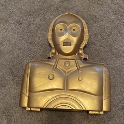 Star Wars C-3PO Case With Action Figures